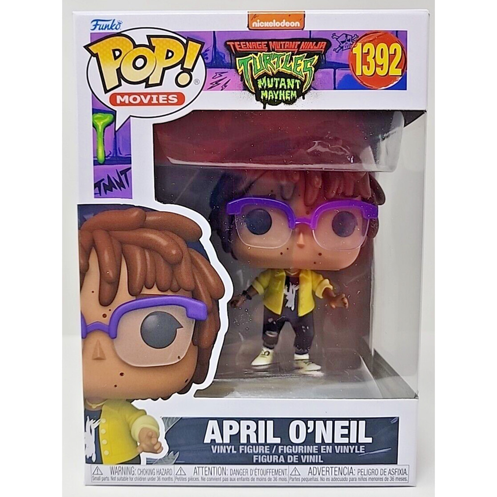 Funko Pop! Teenage Mutant Ninja Teenagers Mutant Mayhem April O'Neil #1392 F47